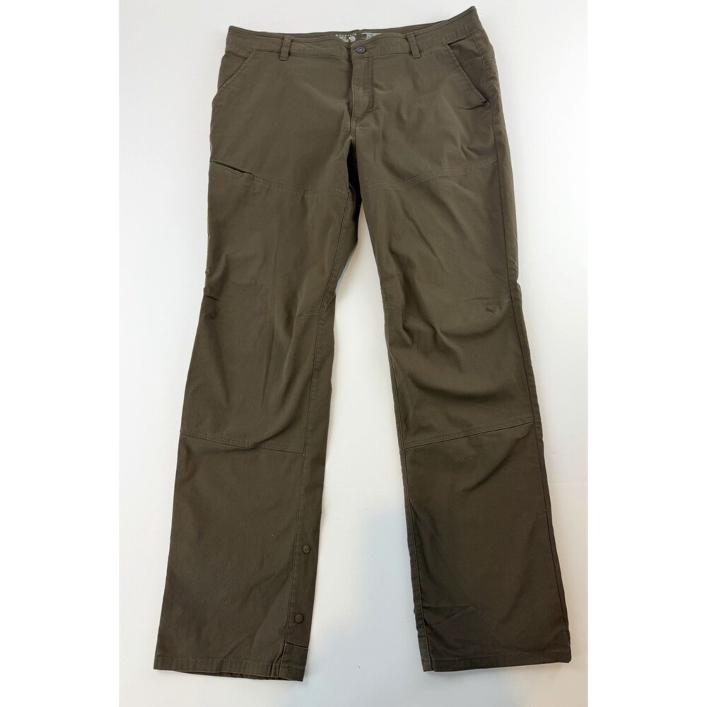 Mountain Hardwear Men’s 36x32 Brown Convertible Hiking Pants Outdoor Trail